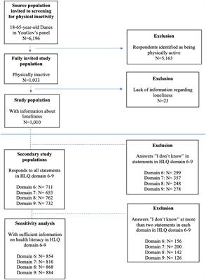 Health literacy and loneliness among physically inactive Danes aged 18–65: a cross-sectional study
